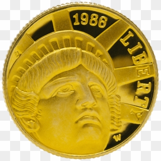 Gold United States $5 Coin Bu/proof - Coin Clipart