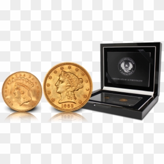 The American Civil War Gold Coin Set - Coin Clipart