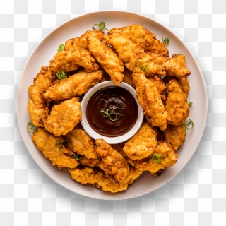 Try This Delicious Sanderson Farms Buttermilk Chicken - Chicken Strips Top View Clipart