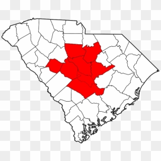 The Midlands Of South Carolina - South Carolina Midlands Region Clipart