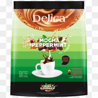 Packaging Mocha Peppermint - Delica Less Sugar Clipart