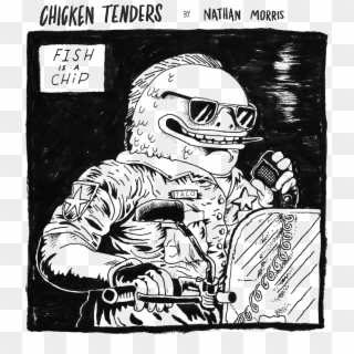 Chicken Tenders By Nathan-morris - Adult Swim Comic Clipart