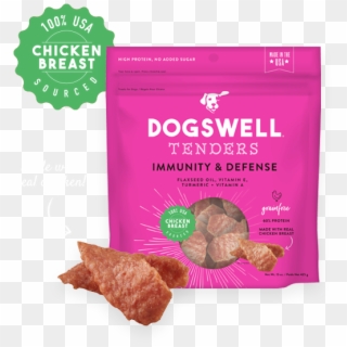 Dogswell Immunity & Defense Chicken Tenders Dog Treats - Dogswell Clipart