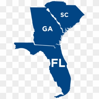 Florida, Georgia, South Carolina - Florida Clipart