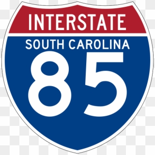 Pavement Thickness Survey Along Section Of I-85 In - I85 Sign Clipart