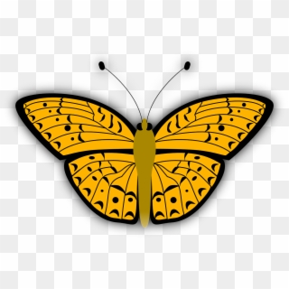 Borboleta Mariposa Mariposas Butterfly Incect Png Borboleta - Kupu Kupu Warna Kuning Clipart