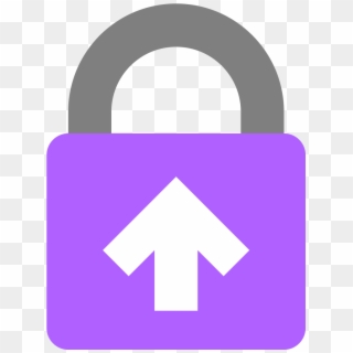 Upload Protection Shackle - Sign Clipart