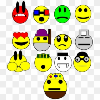 How To Set Use Faces Emoticons Svg Vector Clipart