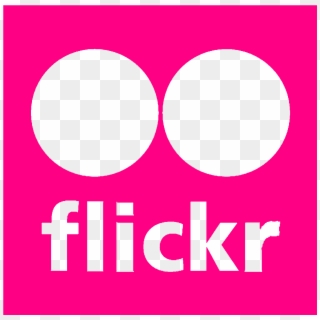 High-quality Flickr Logo - Flickr Icon Vector Png Clipart