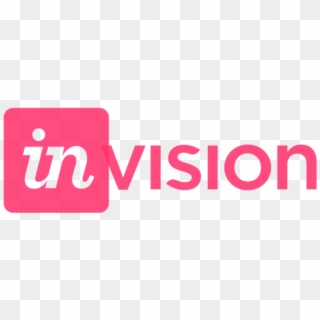 Invision Logo Pink Transparent 1024×341 - Invision Clipart