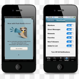 Download Hootsuite - Iphone 4 Clipart