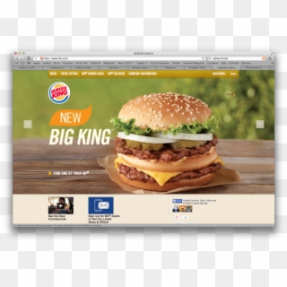 Burger King Chose To Showcase This Burger Outside In Clipart