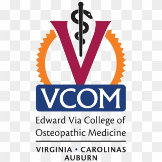 Vcom Logo Case Study By Good Soil Agency - Edward Via College Of Osteopathic Medicine Clipart