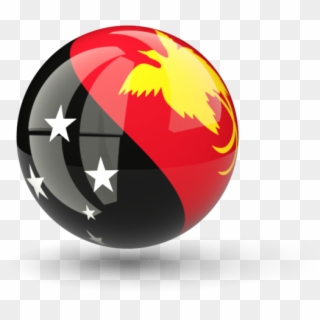 Papua New Guinea Flag Icon Clipart