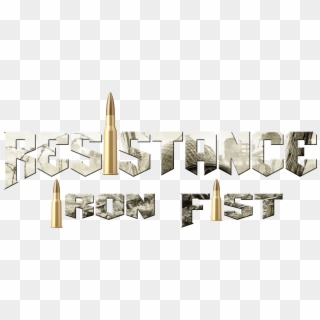 Resistance Iron Fist Game Logo - Calligraphy Clipart