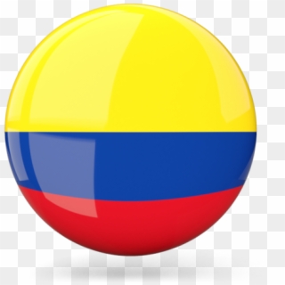 Colombia Round Flag Clipart
