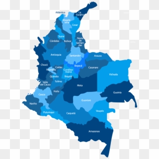 Colombia - Thematic Map Of Religion In Colombia Clipart