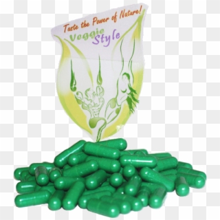 Green Capsules Png Clipart