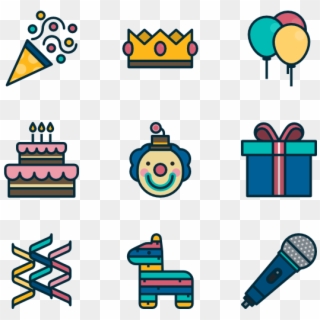 Birthday Party Png - Birthday Illust Icon Png Clipart