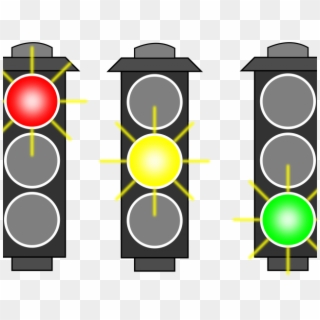 Traffic Light Png Transparent Images - Red Amber Green Traffic Light Clipart