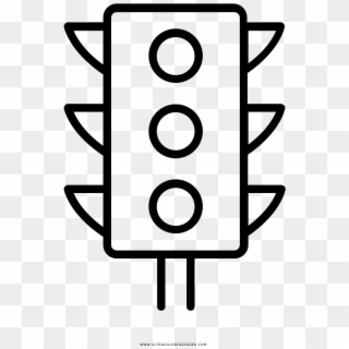 Traffic Lights Coloring Page - Traffic Light Clipart