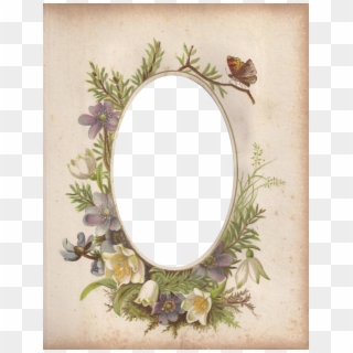 Vintage Accessories For The Pics Victorian Frame, Victorian - Vintage Floral Frame Victorian Clipart