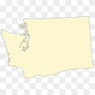 Open - Washington State Map Png Clipart