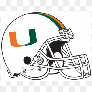Miami Hurricanes Iron Ons - Ohio University Football Helmet Clipart