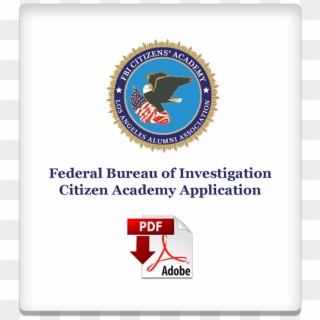 Kyewon - Ko@ic - Fbi - Gov - They Will Be Accepting - Fbi Citizens Academy Clipart