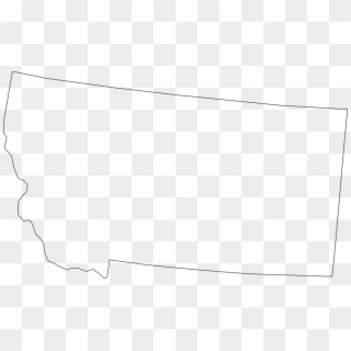 Montana State Map And Flag Royalty Free Vector Image - Montana State Outline Png Clipart