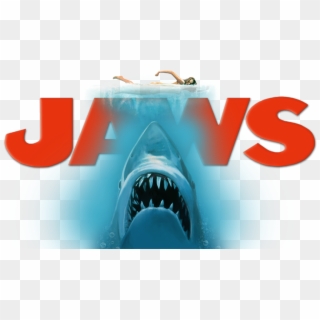 Jaws Image - Jaws Movie Logo Transparent Clipart