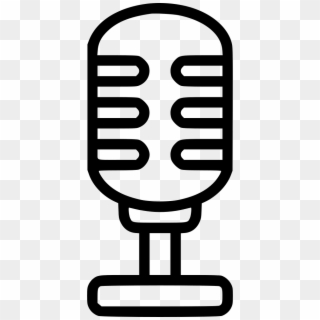 Loud Mic Microphone Audio Announcement Radio Studio - Radio Studio Icon Png Clipart