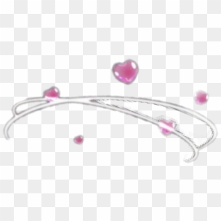 Hearts Headband Pink Pinky Kawaii Cutenessoverloadstick - Body Jewelry Clipart