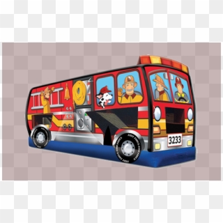 Fire Truck Inflatable - Inflatable Fire Truck Clipart