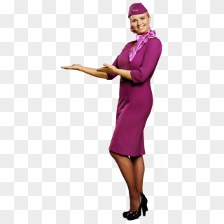 Stewardess Png - Wow Airline Flight Attendant Clipart