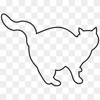 1974 X 1467 11 - Outline Of A Fat Cat Clipart