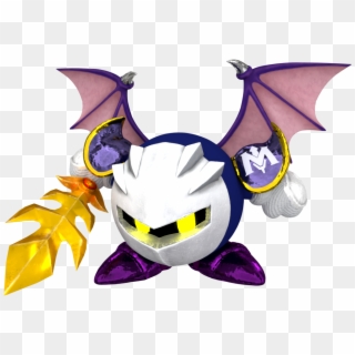 Renders Of Meta Knight, With And Without His Cape Pic - Cartoon Clipart