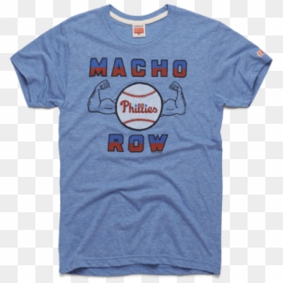 Philadelphia Phillies Macho Row Retro Mlb Baseball - Active Shirt Clipart