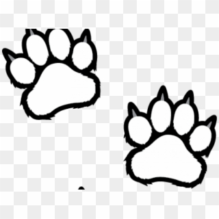 White Tiger Clipart Tiger Paw - Clip Art Tiger Paws - Png Download