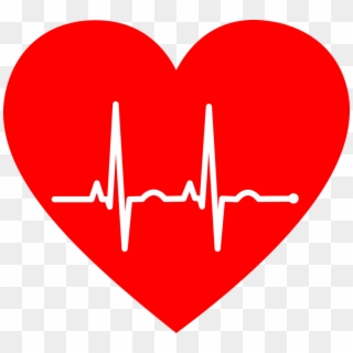 Ekg Electrocardiogram Heart Art Love Romance - Transparent Blood Drive Png Clipart