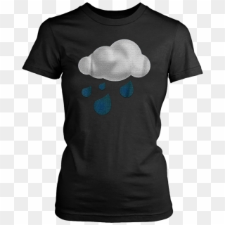 Rainy Weather Shirt Storm Clouds Rain Drops Meteorologist - It's Too Peopley Outside Shirt Clipart