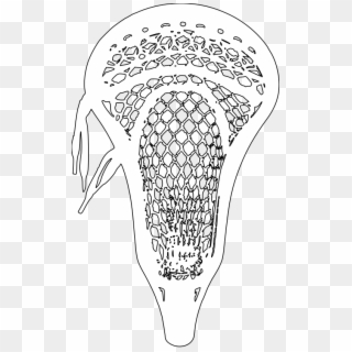 This Image Rendered As Png In Other Widths - Lacrosse Stick Head Drawing Clipart