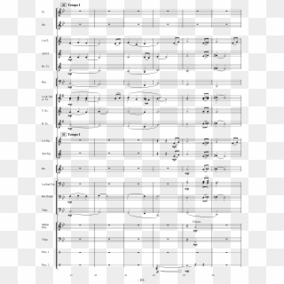 The Falling Rain Thumbnail , Png Download - Escape From Krypton Sheet Music Clipart