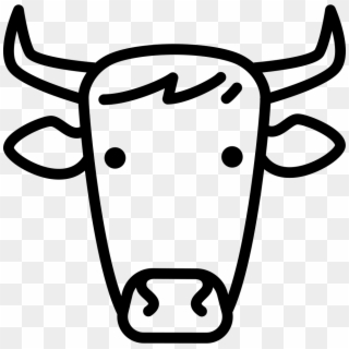 Cow Head Comments - Cow Head Icon Clipart