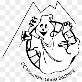 Mountain Ghost Bozberg Logo Png Transparent - Strašidlo Clipart