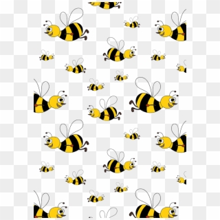 Bee Clip Art Creative Transprent Png - Transparent Background Bees Clip Art
