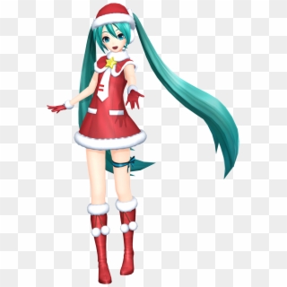Today's Miku Module Of The Day Is - Hatsune Miku Christmas Module Clipart