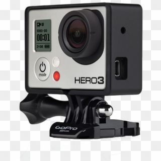 Gopro Action Camera - Gopro 3 Mounting Accessories Clipart
