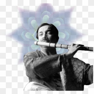 Rajendra Teredesai Playing Flute Clipart