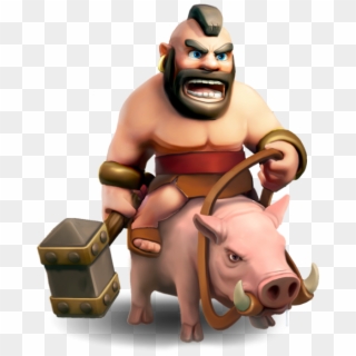 Clash Of Clans Clipart Hog Rider - Clash Of Clan Hog - Png Download